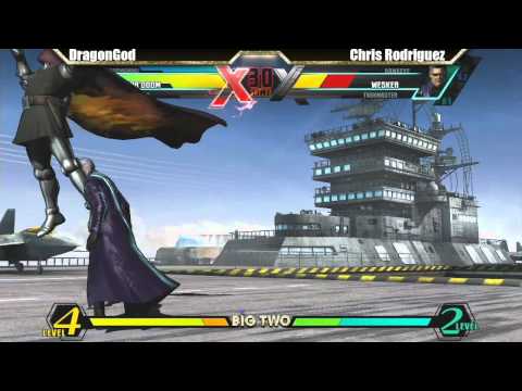 DragonGod vs Chris Rodriguez Match - Big Two UMVC3 tournament