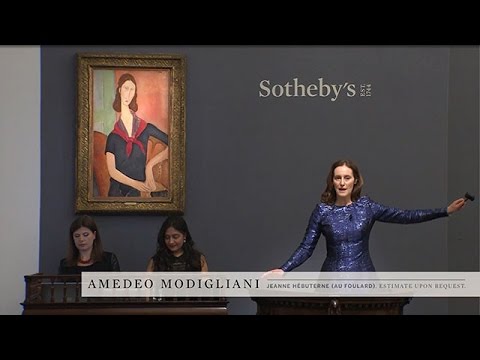 Bidding Battle for Modigliani’s 'Jeanne Hebuterne (au foulard)'