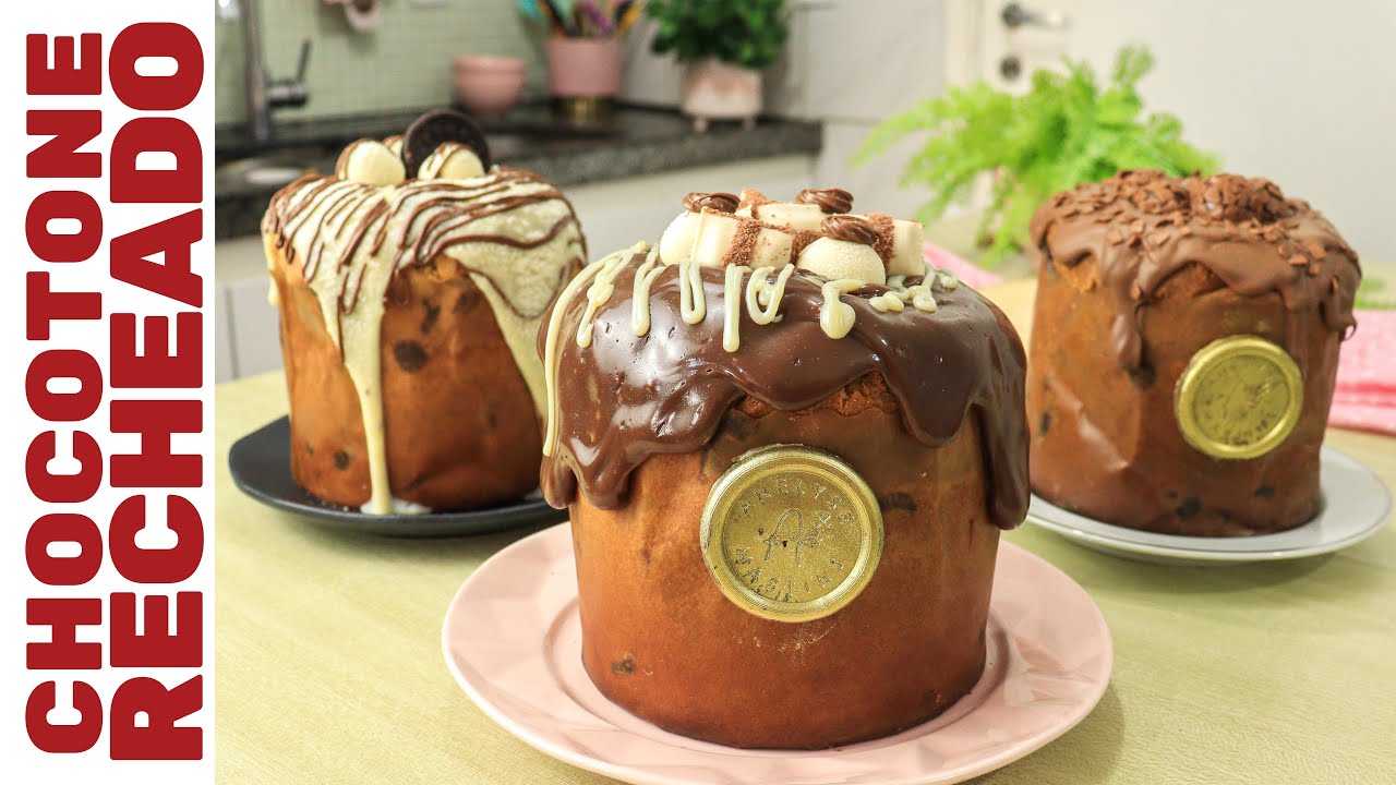 CHOCOTONE RECHEADO PERFEITO! | 2 bases de recheio e 3 sabores CAMPEÕES de vendas no NATAL!