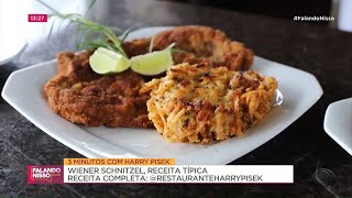 Aprenda a fazer o Wiener Schnitzel | 3 Minutos com Harry Pisek