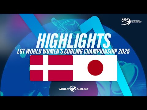Denmark v Japan - LGT World Women's Curling Championship 2025 – Highlights