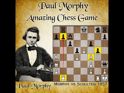 Paul Morphy's Amazing Chess Game | Morphy vs Schulten 1857