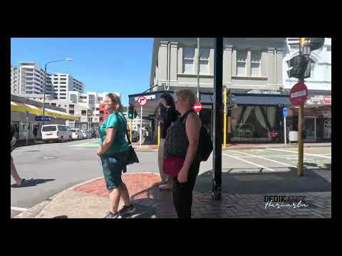 Walk-Tour Jalan - Jalan dari Kelburn Flats ke Wellington Waterfront Selandia Baru