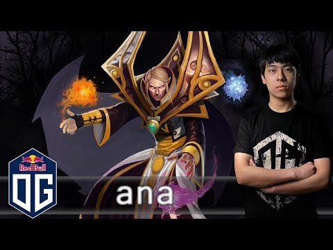 OG.ana Invoker Gameplay - Ranked Match - OG Dota 2.