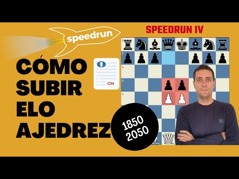 Cómo subir ELO ajedrez - 1850-2050 SPEEDRUN 🚀  Parte #4 GMSpiderIbarra