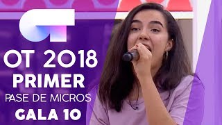 “LIKE A PRAYER” - MARTA | PRIMER PASE DE MICROS GALA 10 | OT 2018