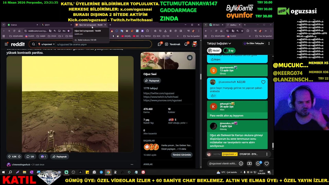 İnternet Sörf - oguzsasi - 16.4.2026 21:07