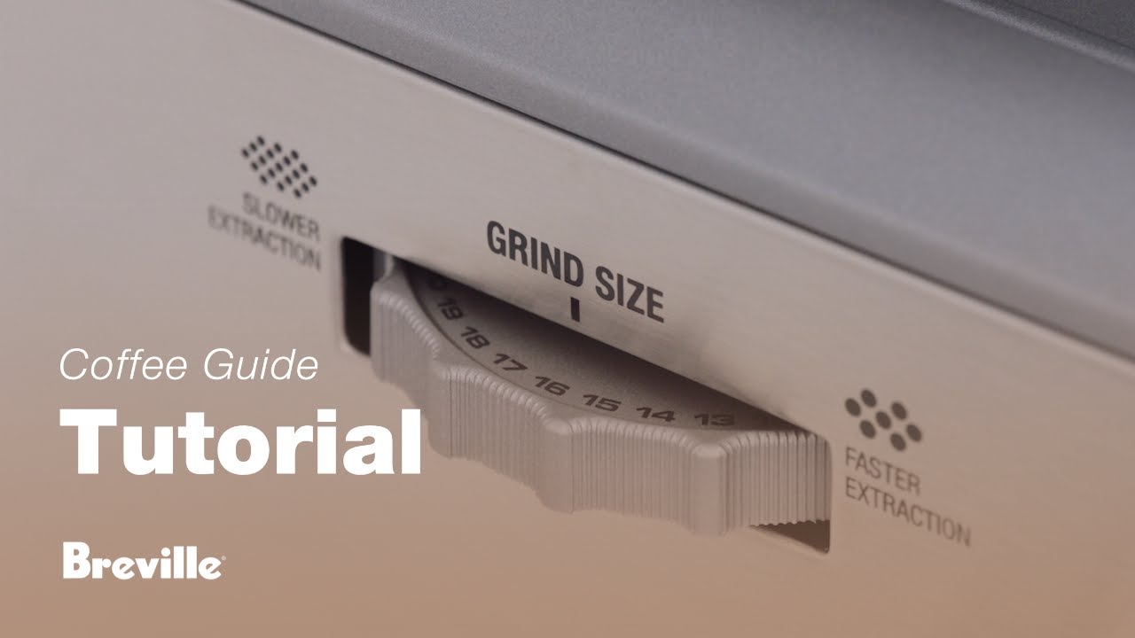 How to adjust grind size 