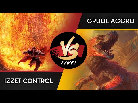 VS Live! | Izzet Control VS Gruul Aggro | Standard