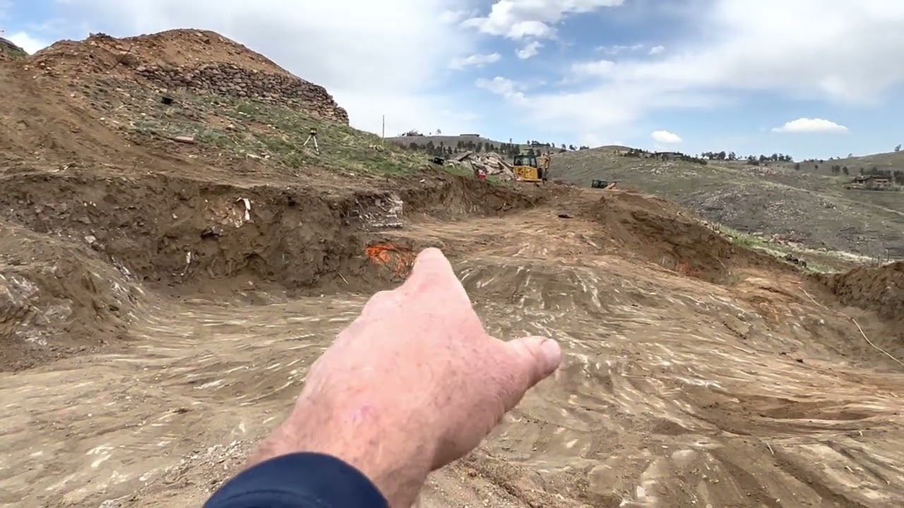 Foundation over excavation