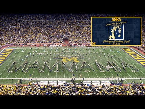 ABBA: Here We Go Again! (HC) - August, 30, 2025 - Michigan vs New Mexico - Michigan Marching Band