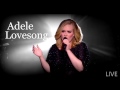 Adele - Lovesong (live) Full HQ Audio