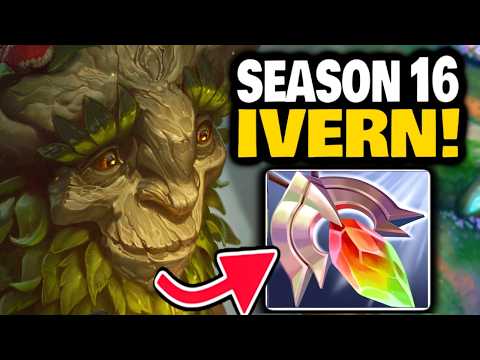 HOW to IVERN  jungle in SEASON 16!!!