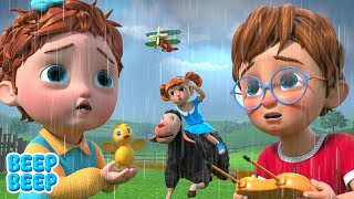Rain, Rain, Go Away | Beep Beep Nursery Rhymes &amp; Kids Songs