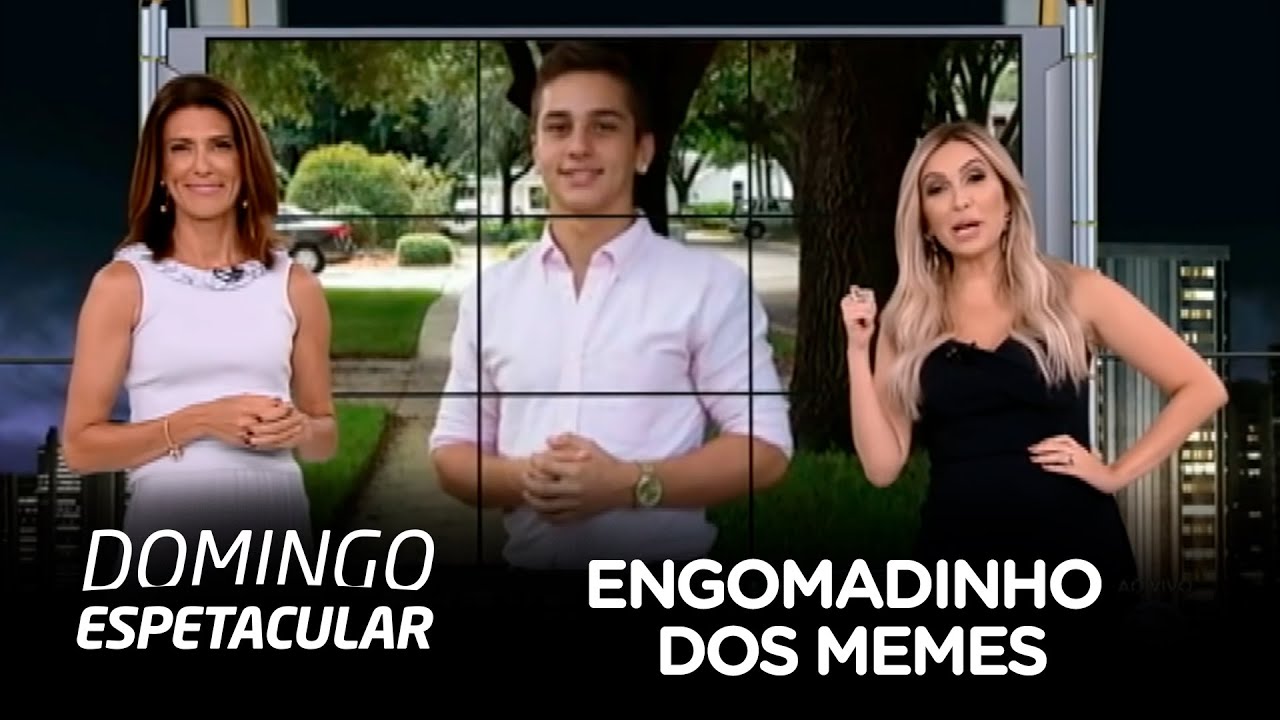 Domingo Espetacular desvenda a origem do “engomadinho dos memes”