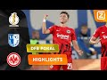 WAT EEN WONDERSCHONE AFSTANDSTREFFER! ?? | Magdeburg vs Frankfurt | DFB-Pokal 2022/23 | Samenvatting
