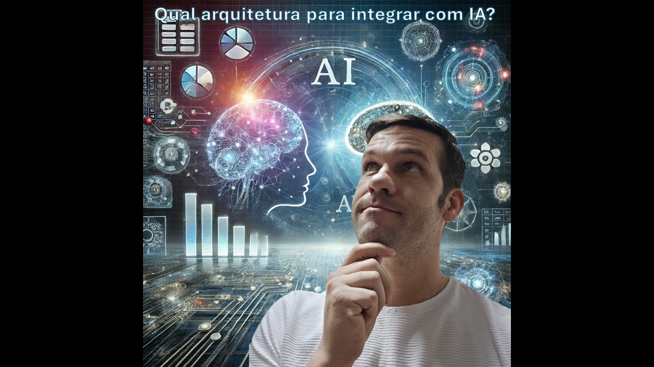 Qual arquitetura adotar para integrar meu sistema com IA?