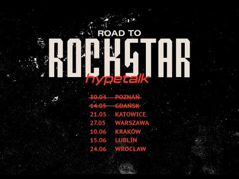 ROAD TO ROCKSTAR BY HYPETALK VLOG #1 - GDAŃSK (RUSINA, GUGU GANG, VKIE, YUNG ADISZ, DDOT)