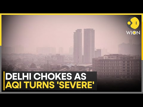 Indian Capital's Air Hits Dangerous Levels; Schools, Residents Struggle in Heavy Smog | WION News