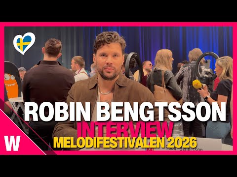 🇸🇪 Robin Bengtsson - "Honey Honey" | Interview @ Melodifestivalen 2026 Artist Launch