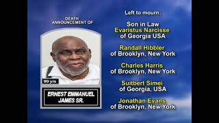 Ernest Emmanuel James Sr. long