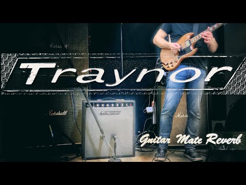 Traynor YGM-3 Guitar Mate Reverb 20-Watt 1x12" Guitar Combo 1970s - Black image 17