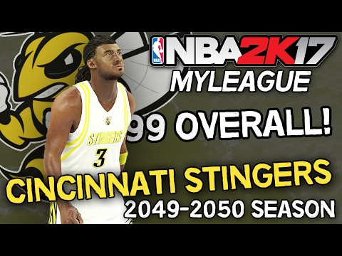 NBA 2K17 MyLEAGUE: Cincinnati Stingers (Season 34) - 99 OVERALL WILKINS!
