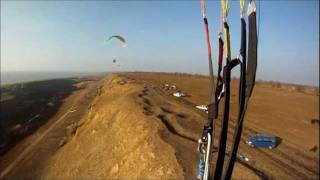 preview picture of video 'Paragliding 26.11.2011 Odessa-Roksolany.wmv'