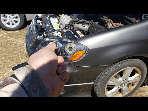 03-08 Toyota Corolla Knock Sensor Replace Remove and Install - Matrix