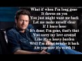 Blake Shelton- Don't Make Me Lyrics