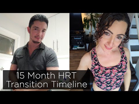 Inspirational Transgender Male to Female MTF 15 Months on HRT Transition Timeline | Jessica P.   MtF