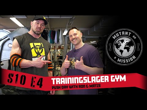 MUTANT ON A MISSION S10E04 | Trainingslager Gym, Cologne, Germany