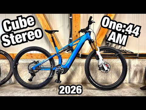 Emtb Cube Stereo ONE:44 AM(Action Team) 2026. ABS, automatic gear box, Bosch kiox 400
