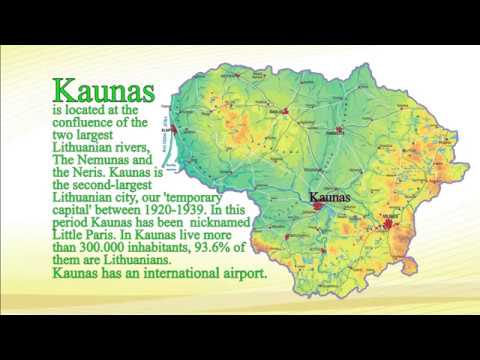 With James in Kaunas, Lithuania