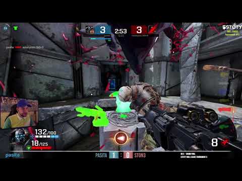 Pasita vs St0n3 EDL T6 Grand final part 1 Quake Champions