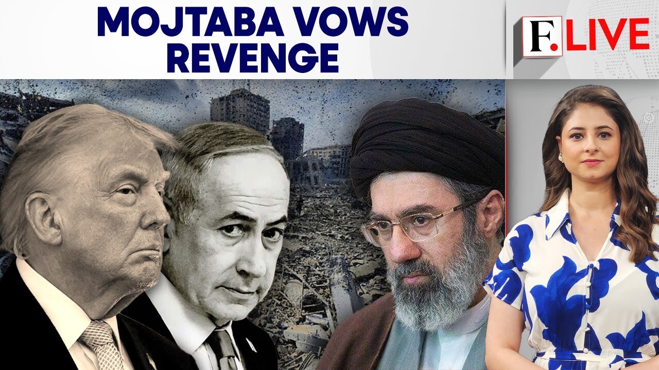 Iran Vows Revenge For Late Supreme Leader, Mojtaba Issues Warning Ahead Of Ceasefire |Firstpost Live