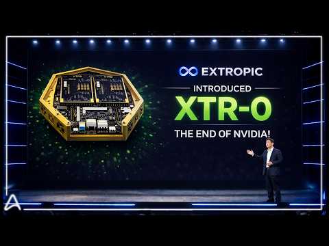 Video Thumbnail: Extropic’s New Thermodynamic Chip Makes NVIDIA’s AI GPUs Looks Like E-WASTE!
