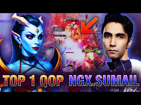 NGX.SumaiL Top 1 QOP — Unstoppable Queen of Pain MID Full Match | Patch 7.39e