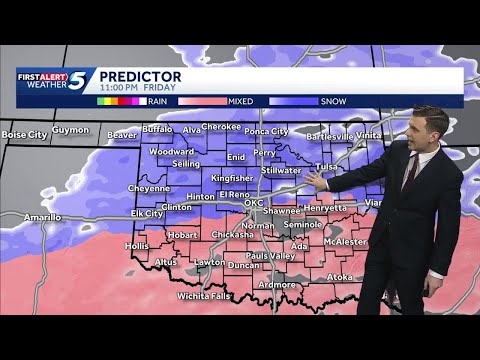 Winter Timeline: Oklahoma to see snow and ice during upcoming winter storm