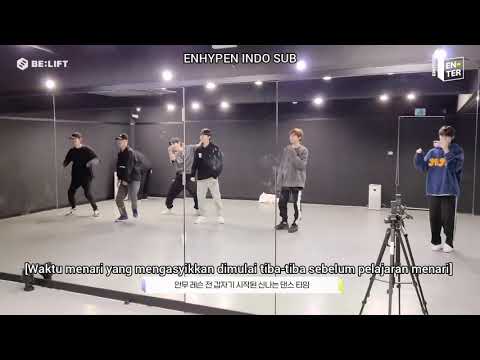 [INDO SUB] [EN-TER key] Dance Cover Time at the Practice Studio - ENHYPEN (엔하이픈)