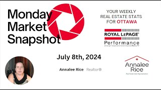 Ottawa Real Estate Update - July 8th, 2024
