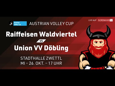 Austrian Volley Cup Herren Spiel zwischen URW Raiffeisen Waldviertel vs. VV Döbling
