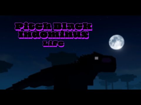 The Life of a Pitch Black Indominus | Jurassic Pixel