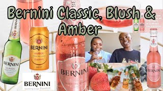 BERNINI Classic, Blush & Amber! | Alcohol Tasting | South Africa