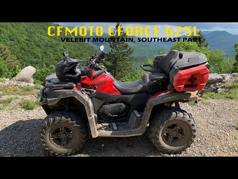 ADV action: CFMOTO CFORCE 625L Session 5 - Southeast Velebit