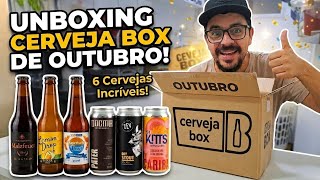 Recebi a CERVEJA BOX de OUTUBRO! VEJA O QUE VEIO DENTRO! 📦🔥