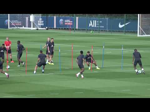 Neymar présent à l'entraînement avant Metz-PSG