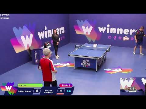 WINners CUP table 2  04.12 Boklag Roman - Zhukov Vladislav  22:30
