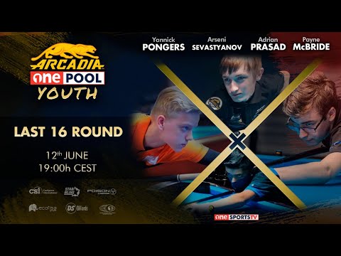 LAST 16 Round - Match 4 | Arcadia One Pool YOUTH (2021)