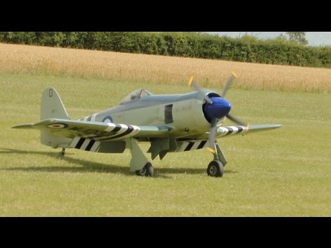 ④ RC MODEL AIRCRAFT SHOW COMPILATION - WILLIS WARBIRDS FIGHTER MEET AT LITTLE GRANSDEN UK - 2015